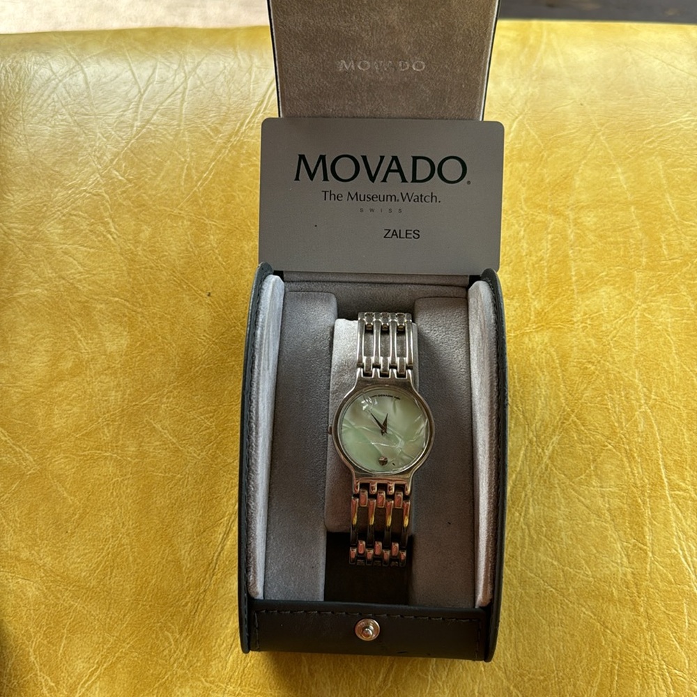 Movado Silver Esperanza Watch “Vintage”